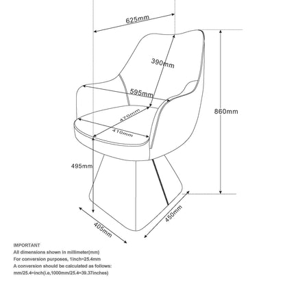 Cassidy Dining Chair in Black