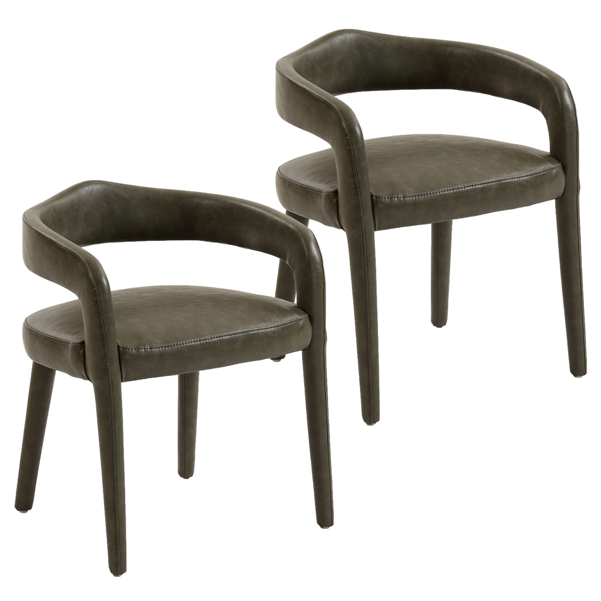 Canello Dining Chair in Moss