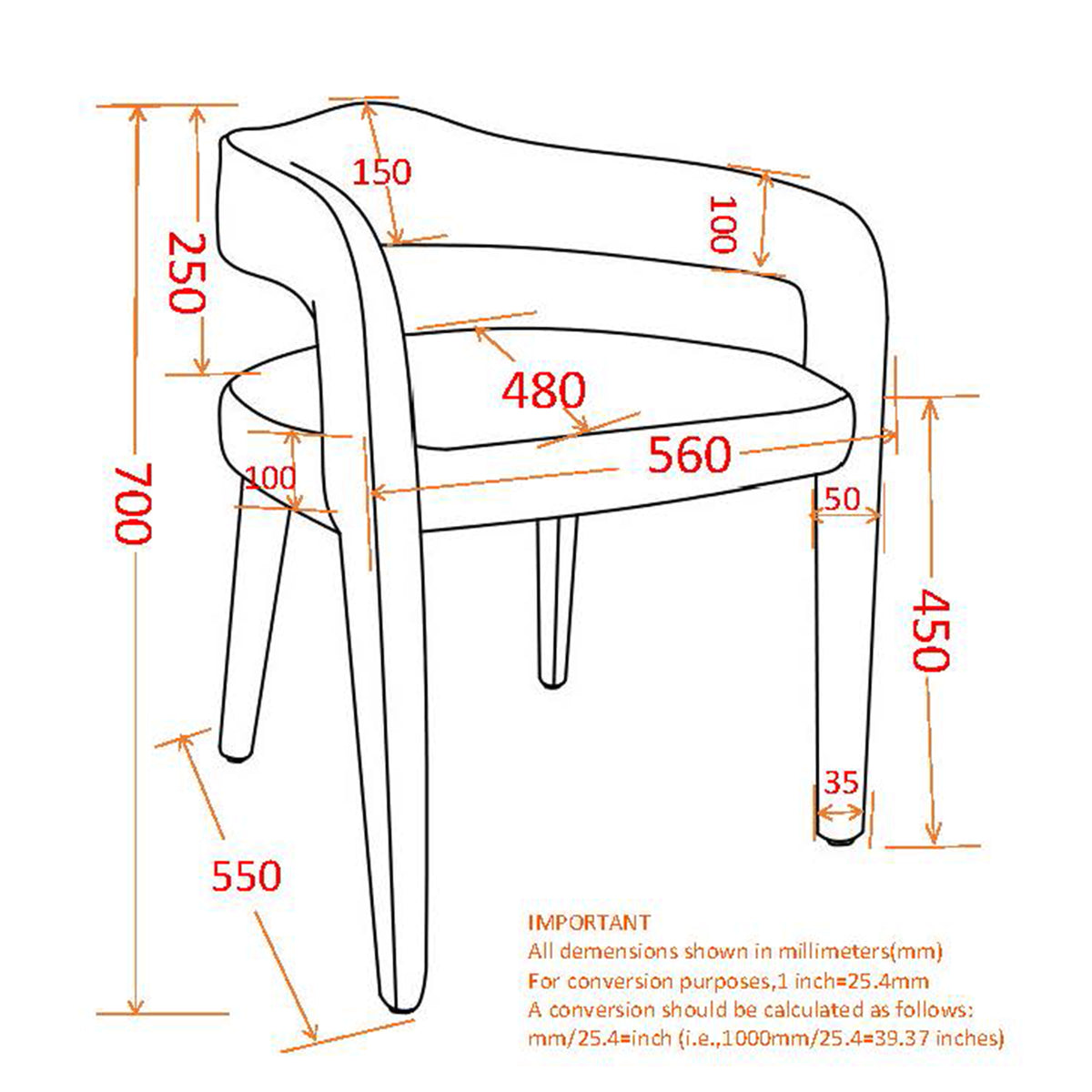 Canello Dining Chair in Moss
