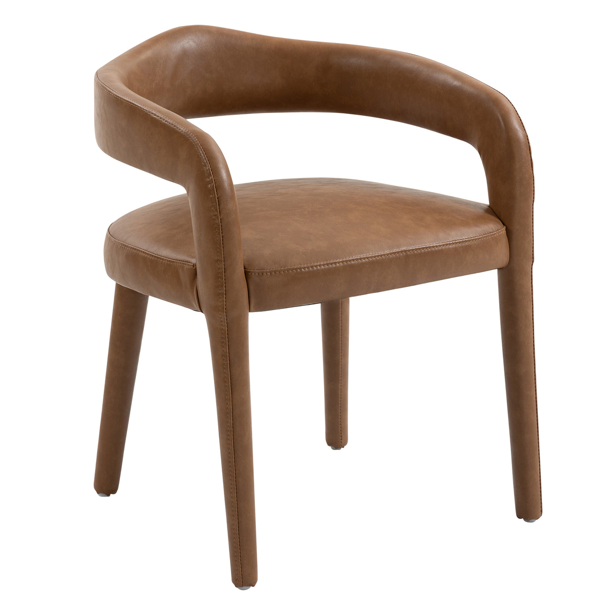 Canello Dining Chair in Saddle