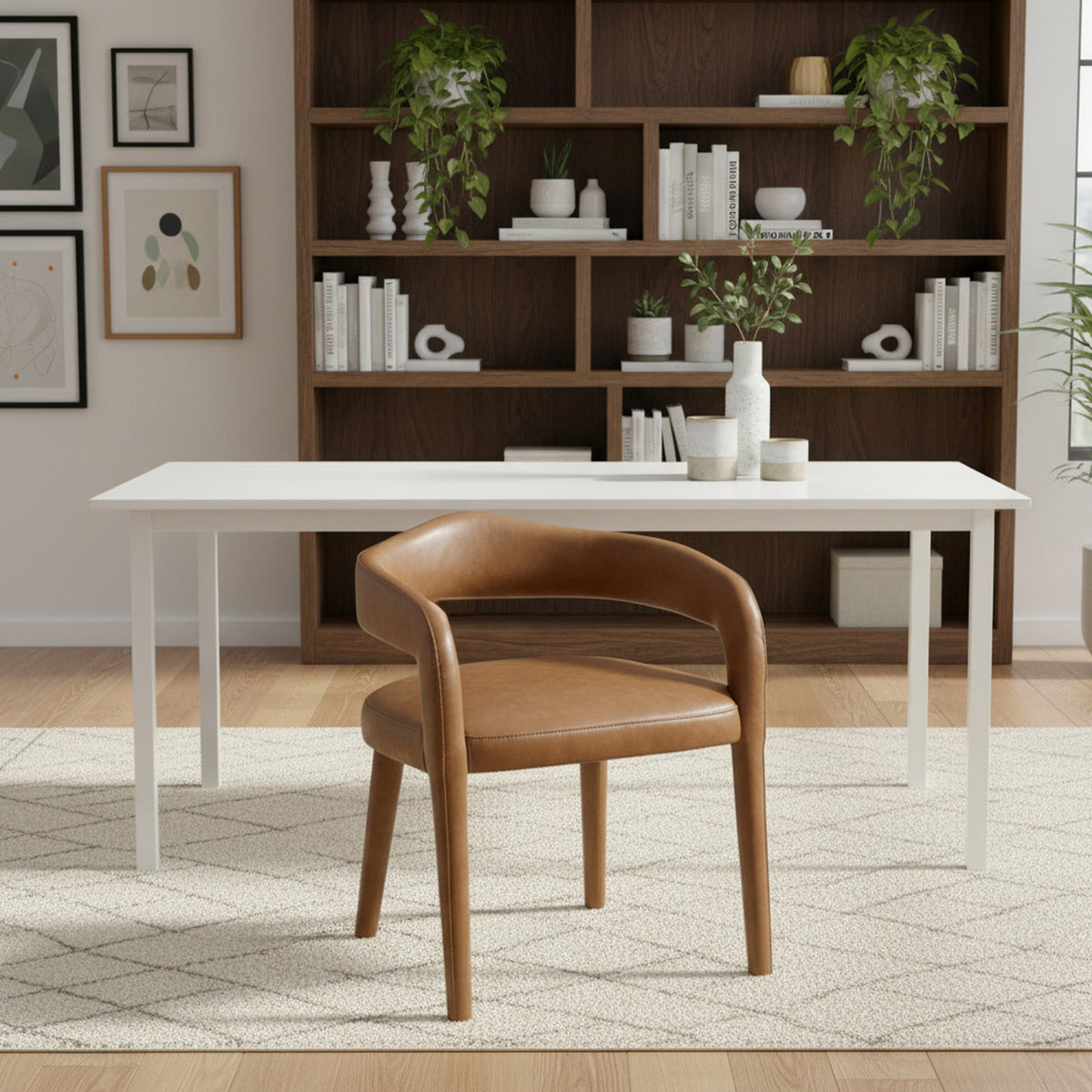 Canello Dining Chair in Saddle