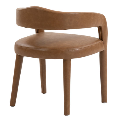 Canello Dining Chair in Saddle