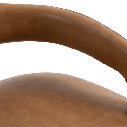 Canello Dining Chair in Saddle