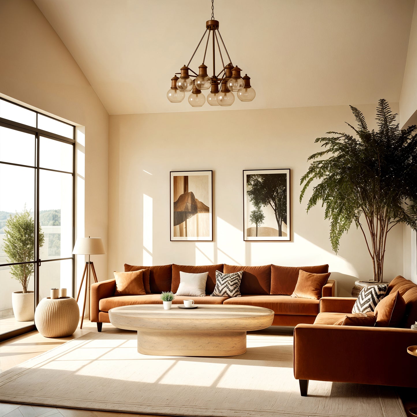 Aurelia Concrete Coffee Table