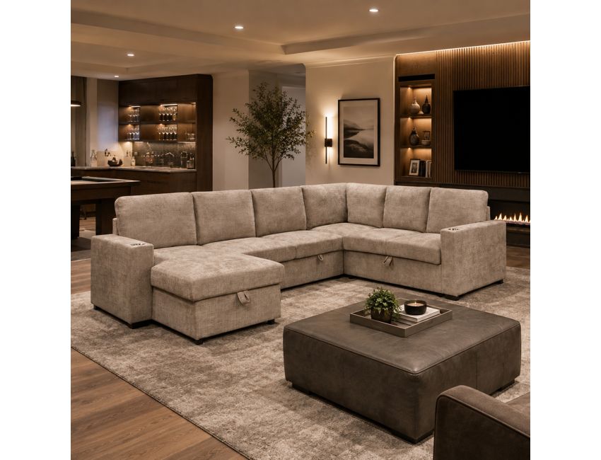 Lenny Storage Sectional