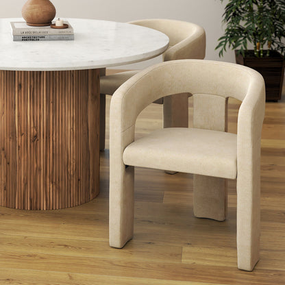 Amaal Dining Chair in Beige