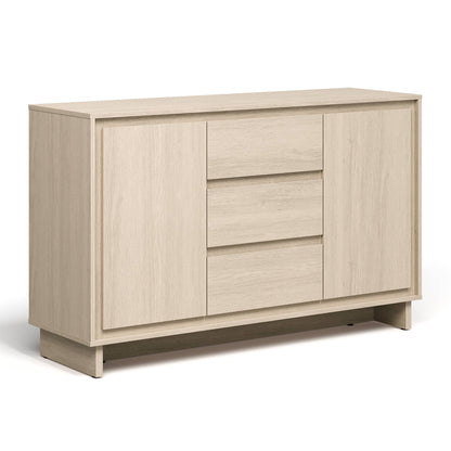 Modern Storage Cabinet with 2 Doors & 3 Drawers