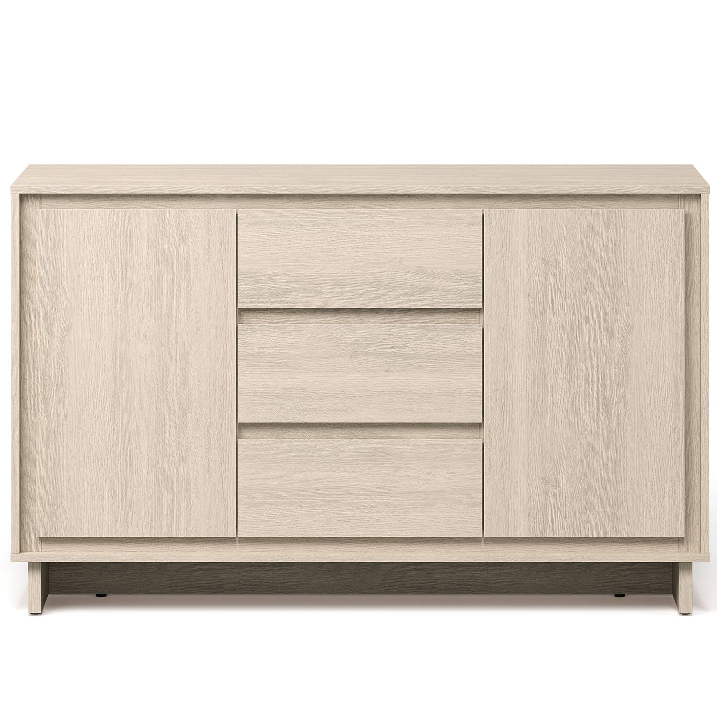 Modern Storage Cabinet with 2 Doors & 3 Drawers