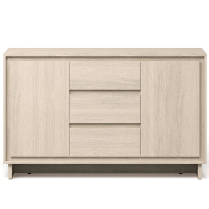 Modern Storage Cabinet with 2 Doors & 3 Drawers