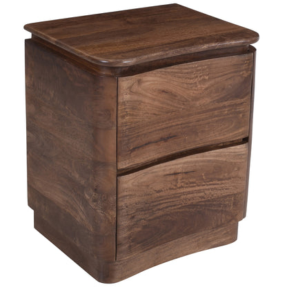 Akila Nightstand Walnut