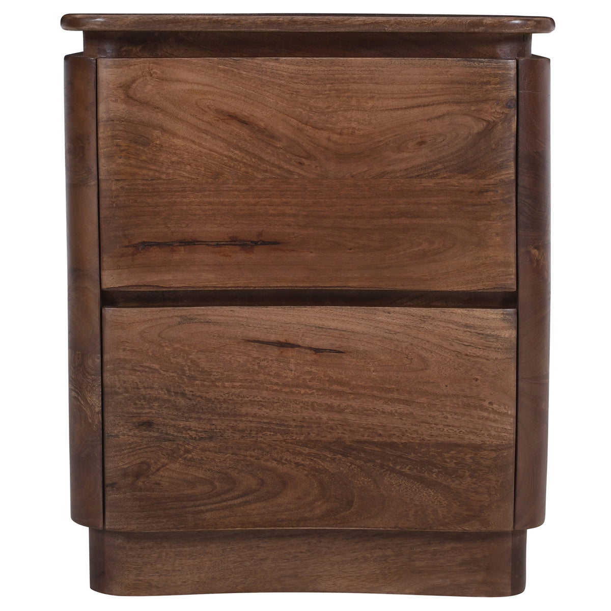 Akila Nightstand Walnut detail
