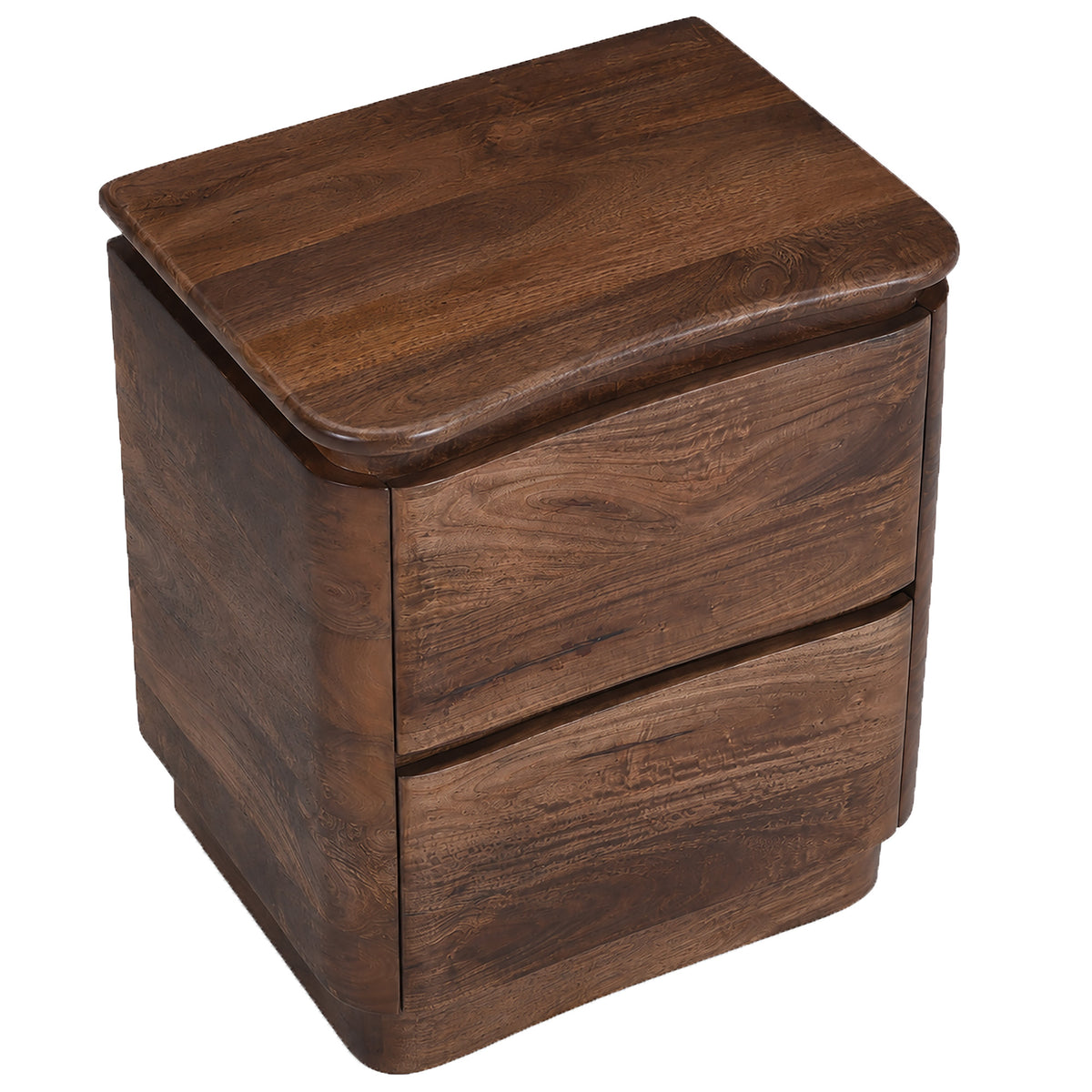 Akila Nightstand Walnut detail