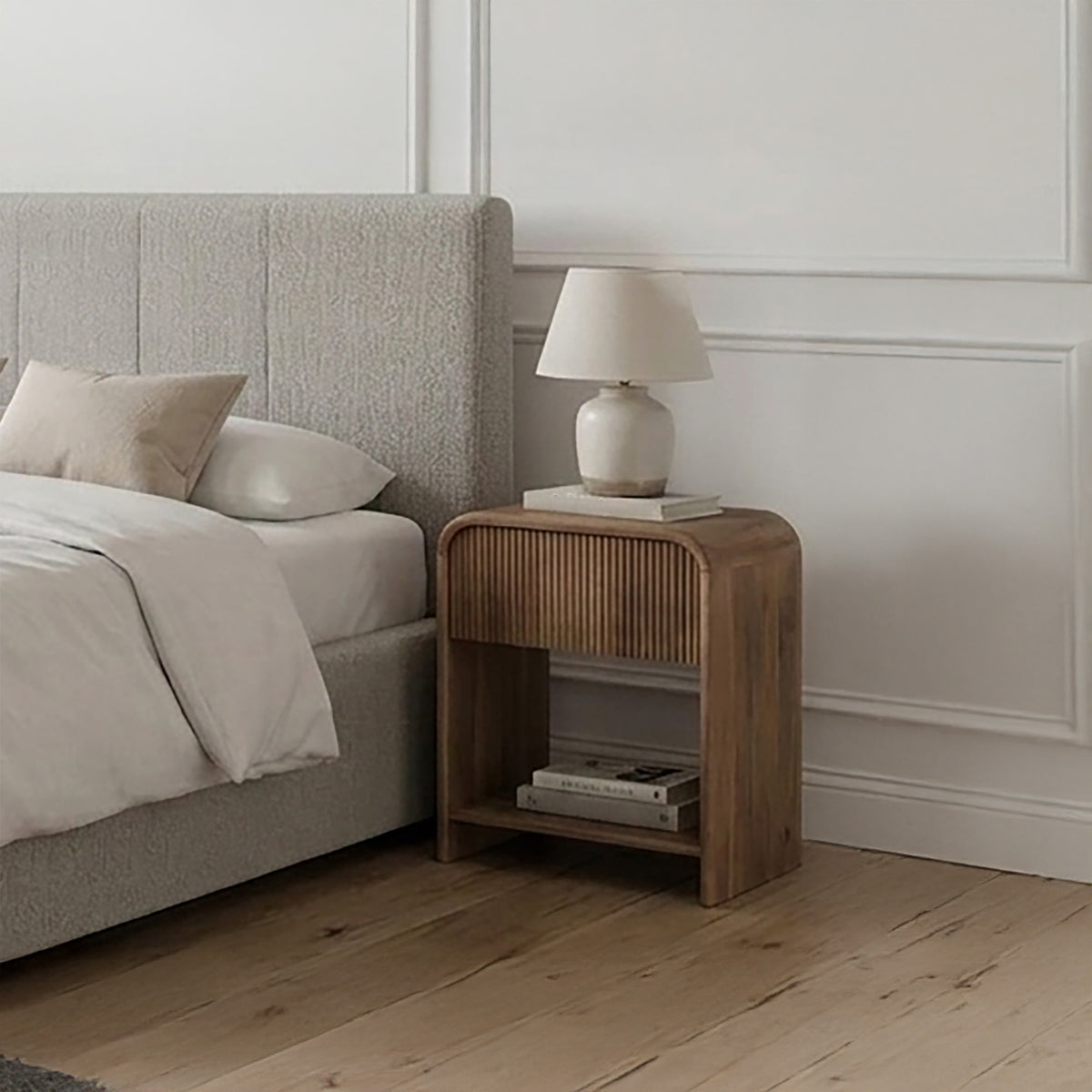 Amaya Night Stand Natural detail